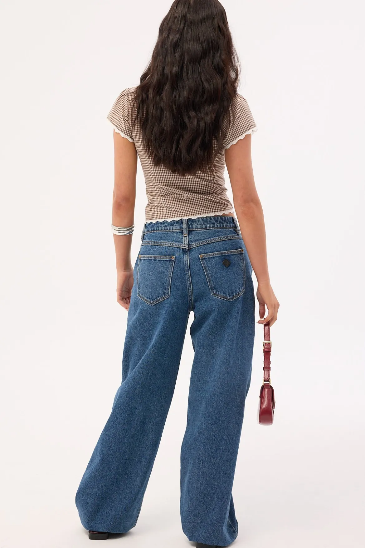 95 Mid Rise Baggy Jean Bella Mid Blue