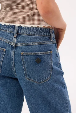 95 Mid Rise Baggy Jean Bella Mid Blue