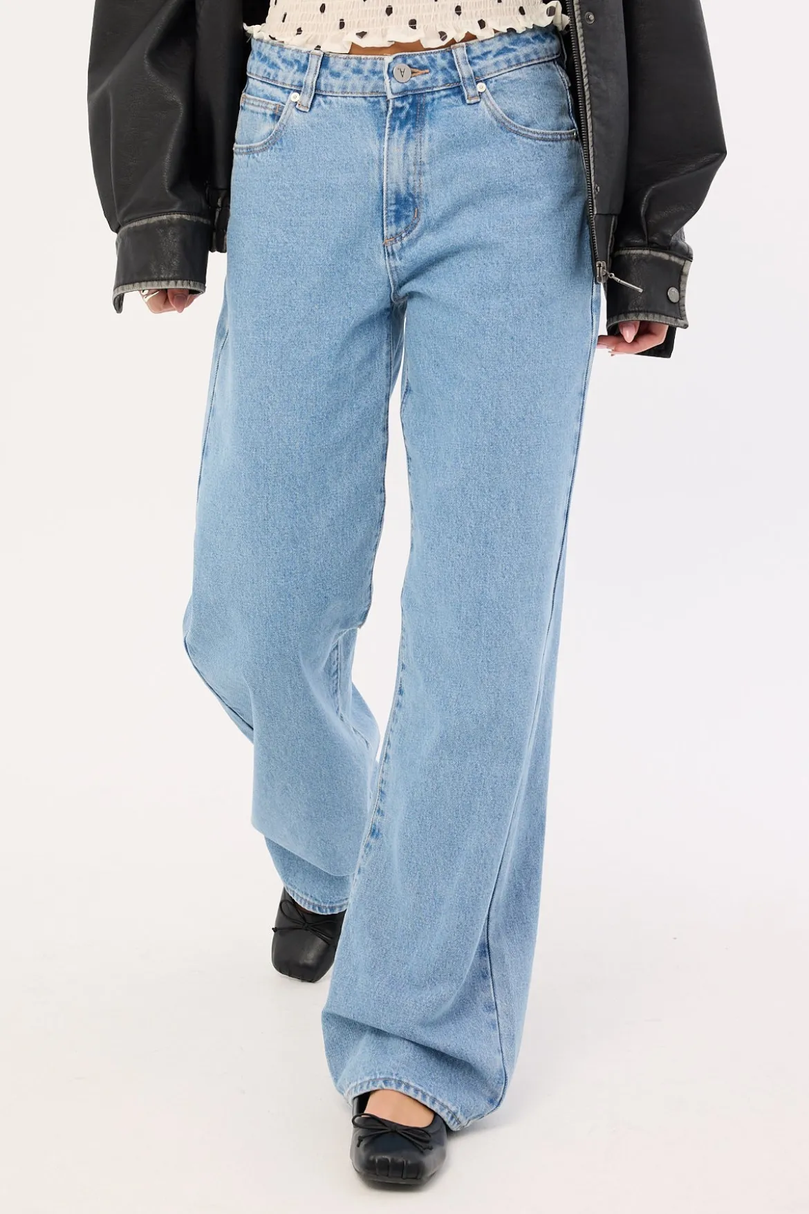 95 Mid Rise Baggy Jean Gigi Blue