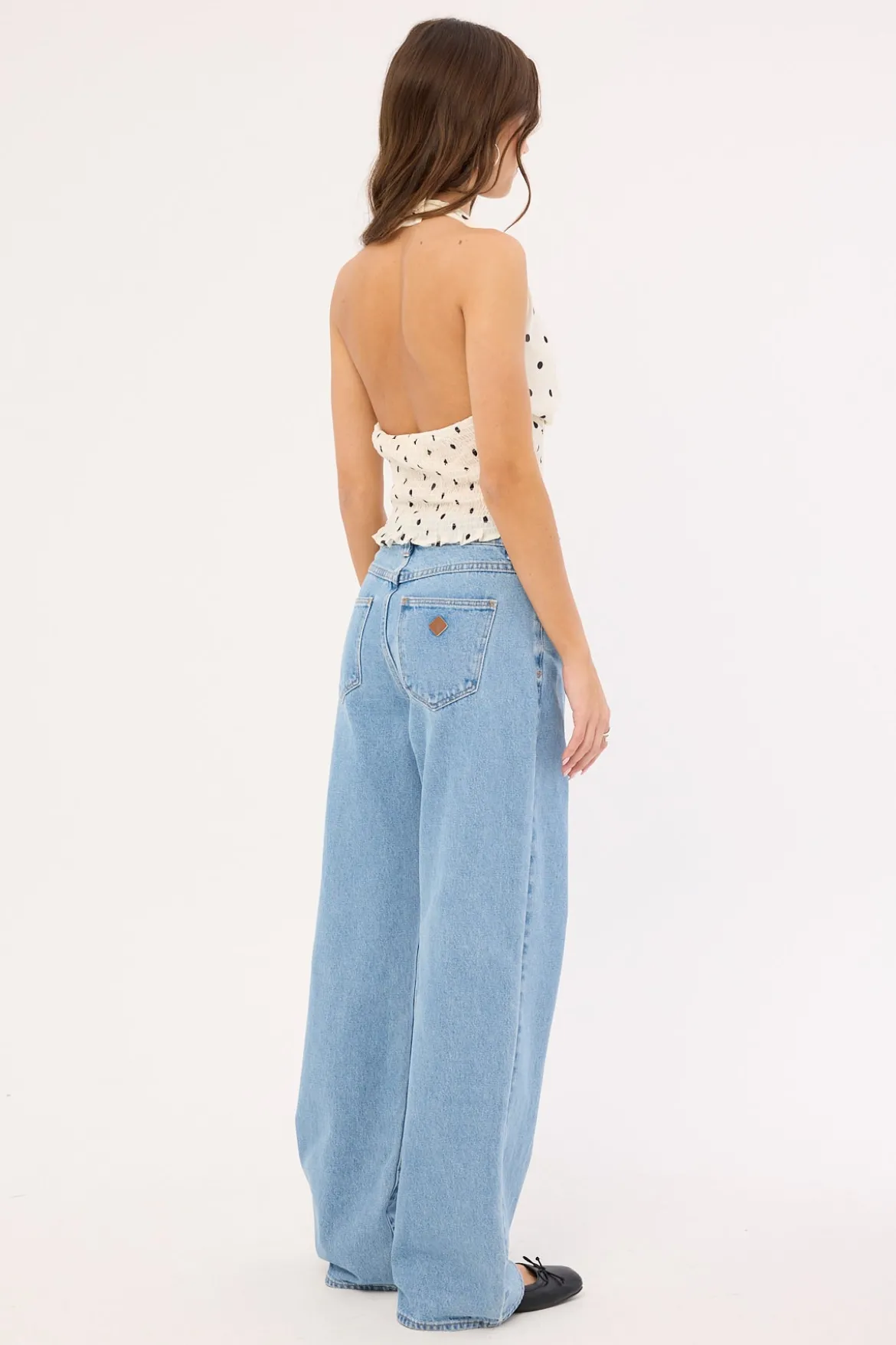 95 Mid Rise Baggy Jean Gigi Blue