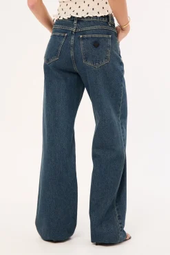 95 Mid Rise Baggy Jean Lola Deep Blue