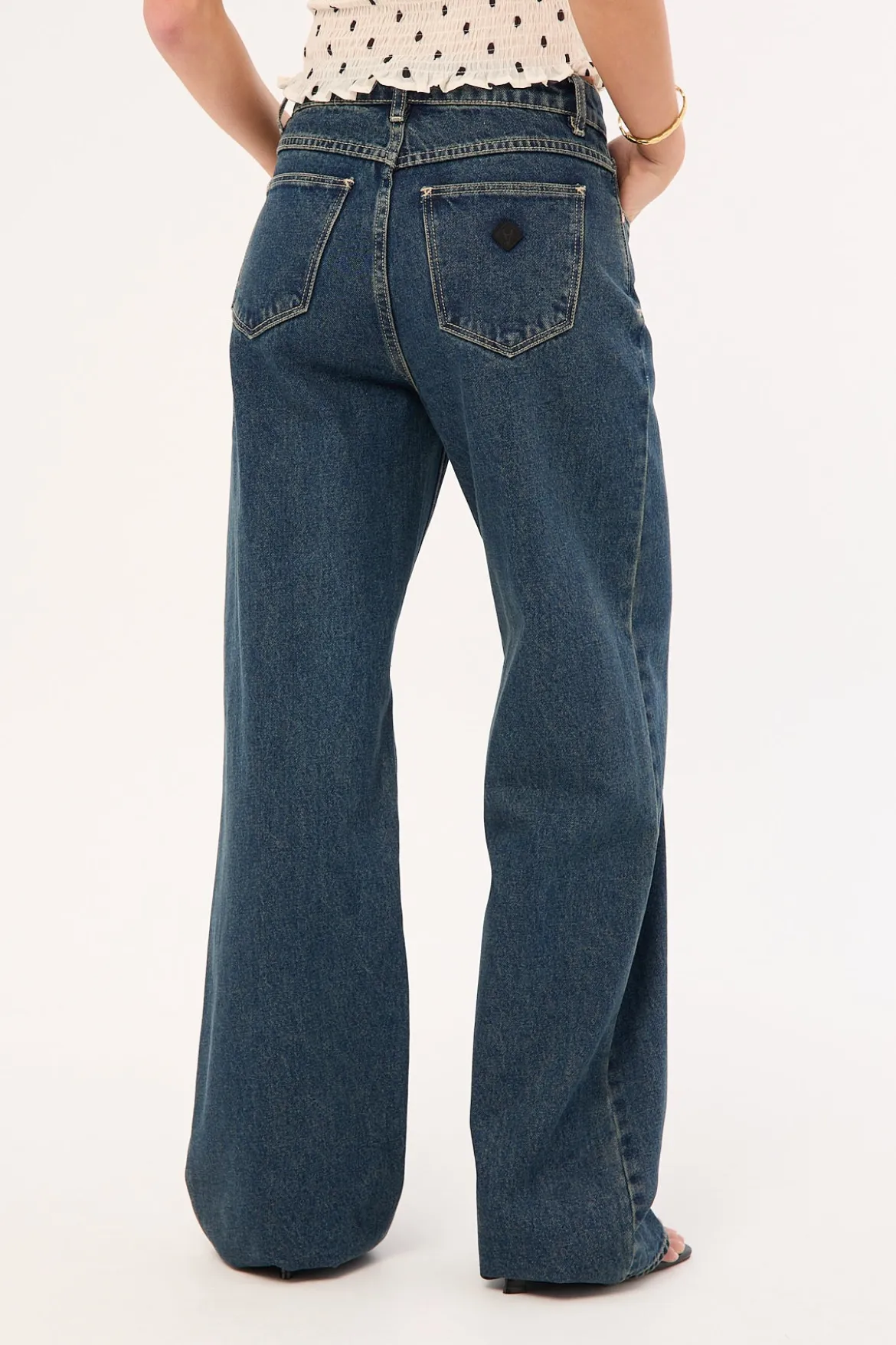 95 Mid Rise Baggy Jean Lola Deep Blue