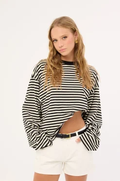 95 Relaxed Denim Short White