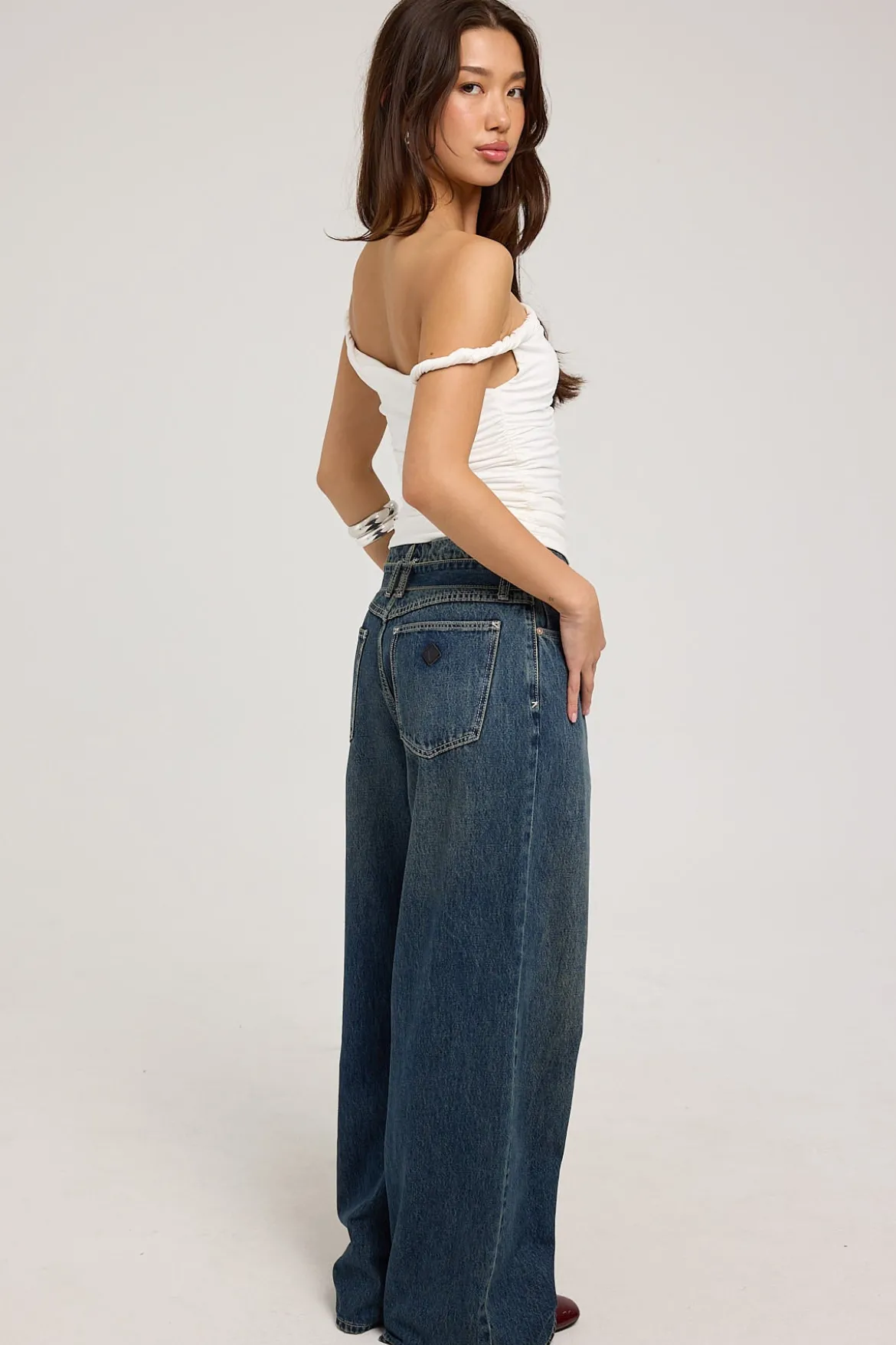 95 Super Baggy Jean Iveta Blue/Green