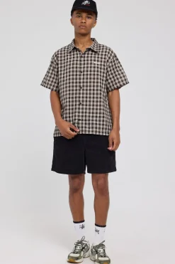 91 Wide Cord Beachshort Pigment Black