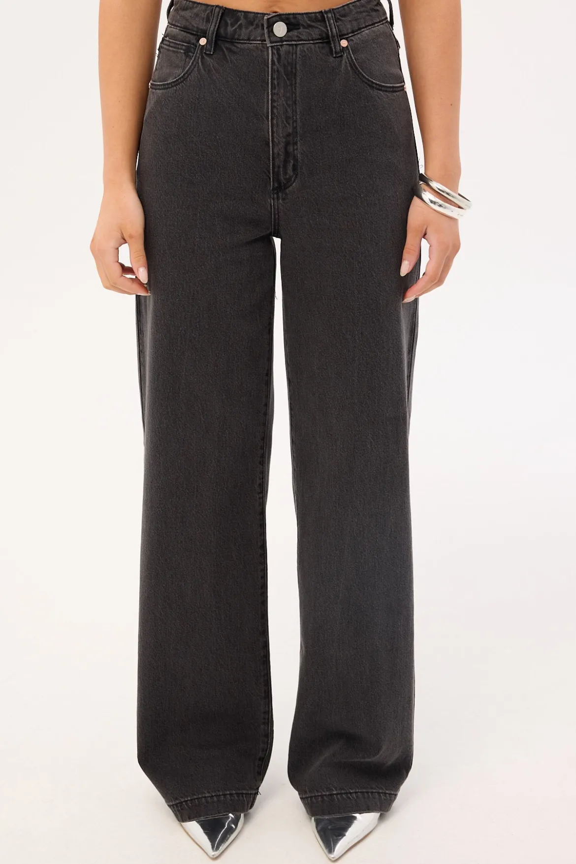 A 94 High & Wide Jean Charo Black
