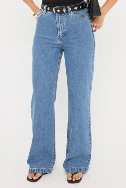 A 94 High & Wide Jean Eva Blue Organic