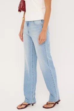 A 94 High Straight Jean Gia Blue