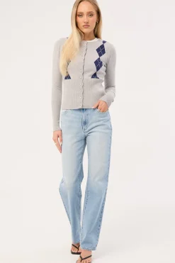 A 94 High Straight Petite Jean Gia Organic Blue