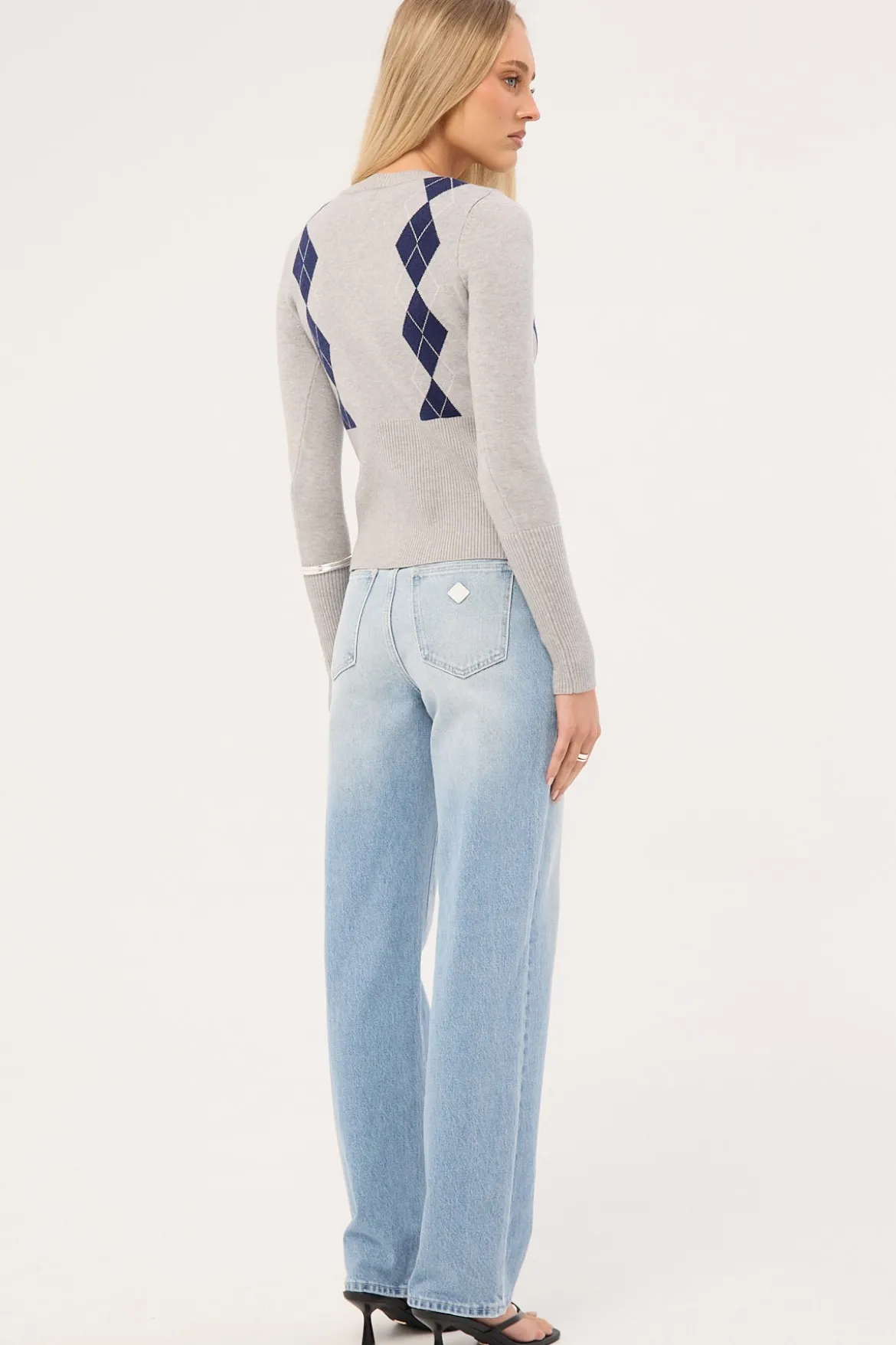 A 94 High Straight Petite Jean Gia Organic Blue