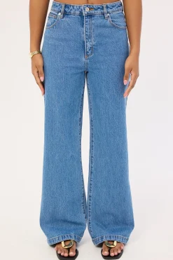 A 94 High Waisted Wide Jean Debbie