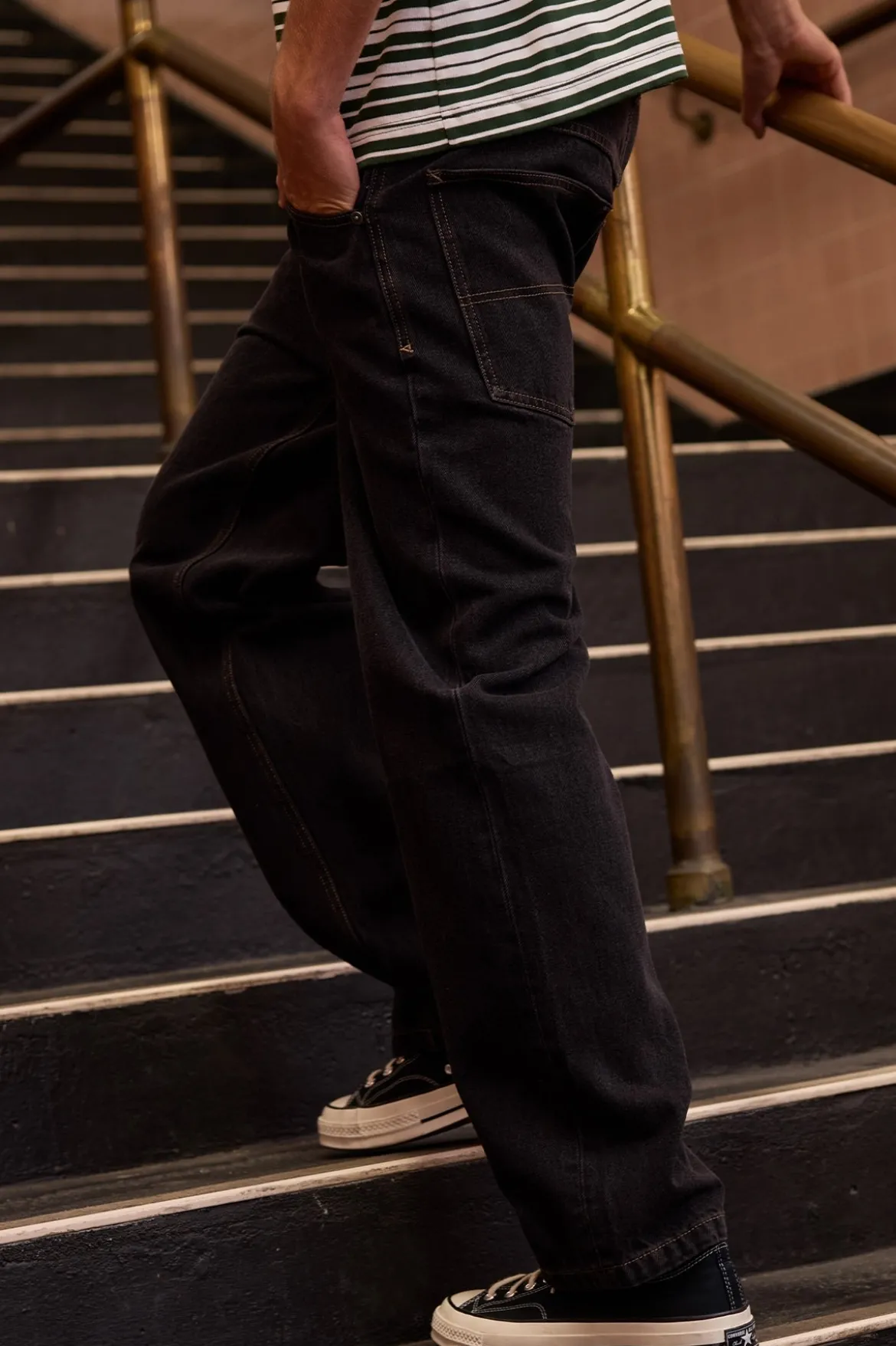A5 Baggy Blake RCY Jean Black