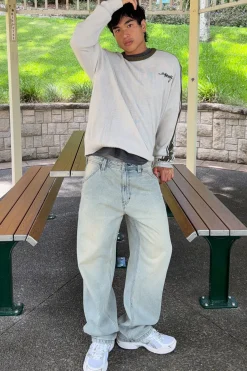 A5 Baggy Gordon Jean Faded Blue