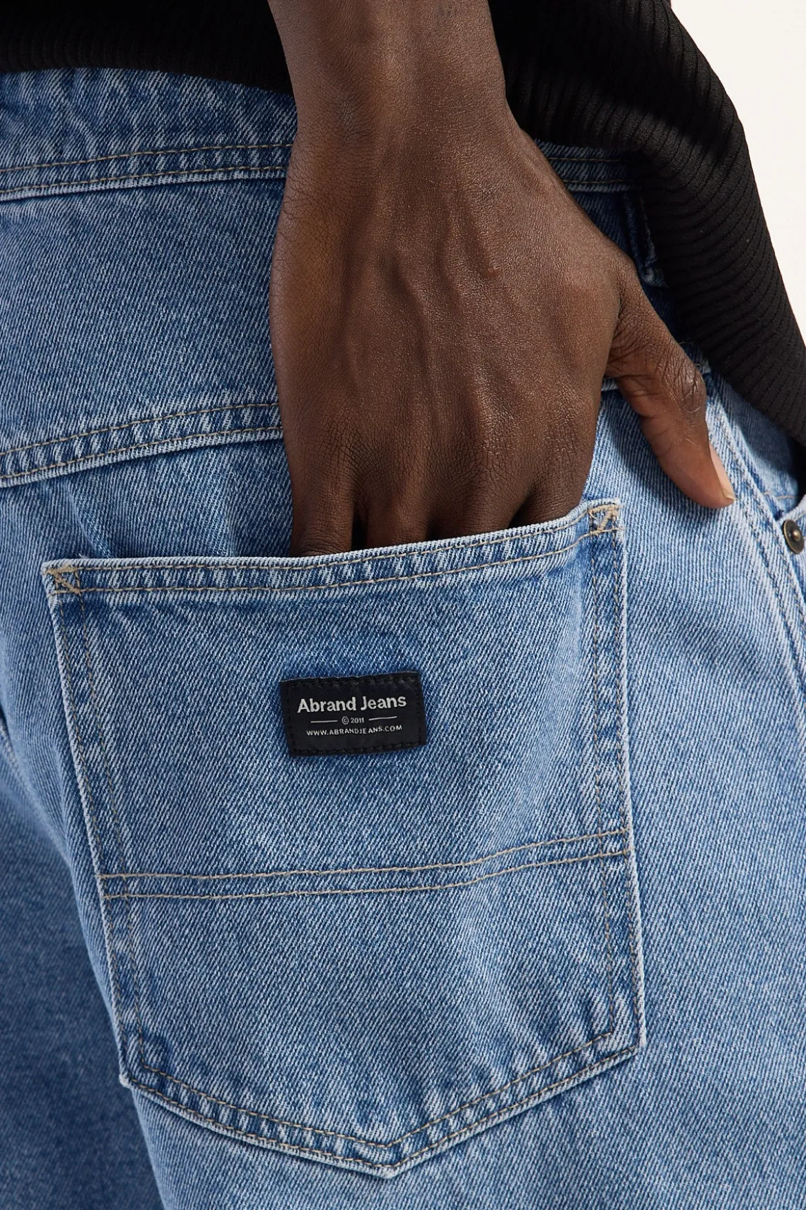 A5 Baggy Jean Light Vintage Indigo Blue