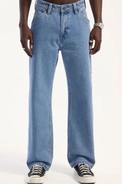 A5 Baggy Jean Light Vintage Indigo Blue