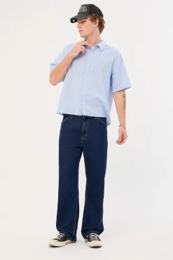 A5 Baggy Jean Ralph Patch Indigo