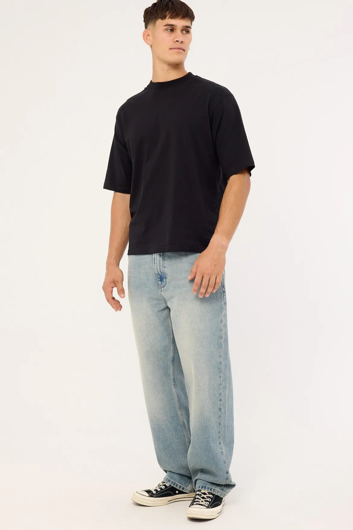 A5 Baggy Jean Shane Faded Blue