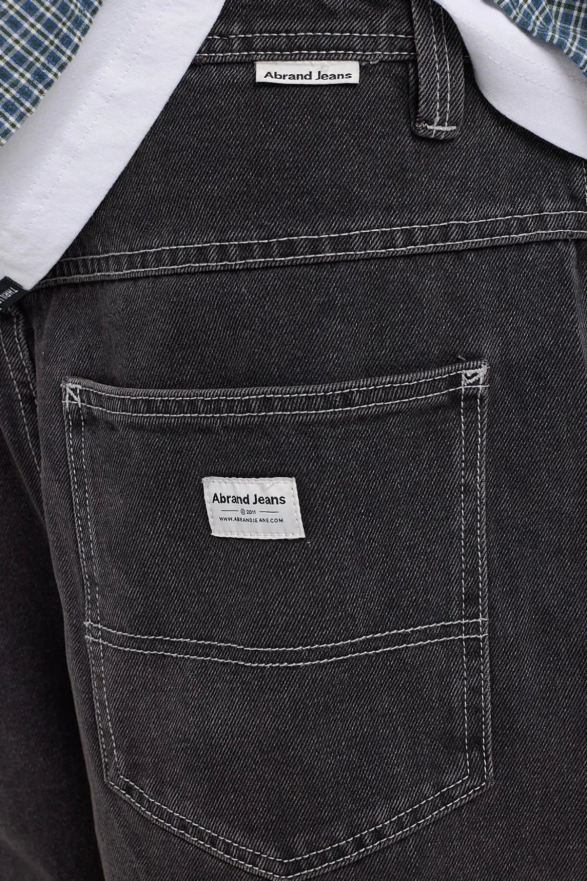A6 Baggy Paxton Washed Black