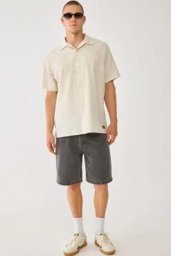 A5 Baggy Short Dustin Washed Black