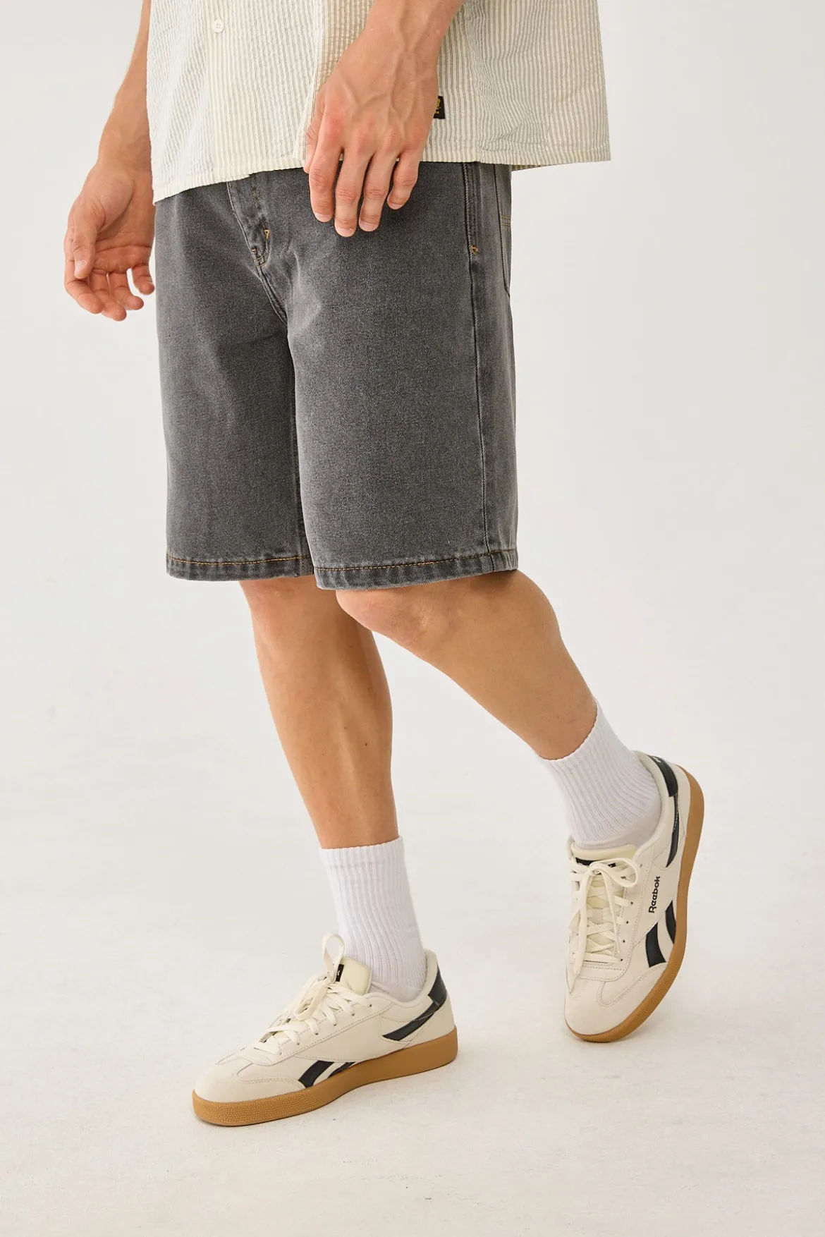 A5 Baggy Short Dustin Washed Black