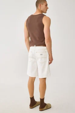 A5 Baggy Short Guy Ghost White