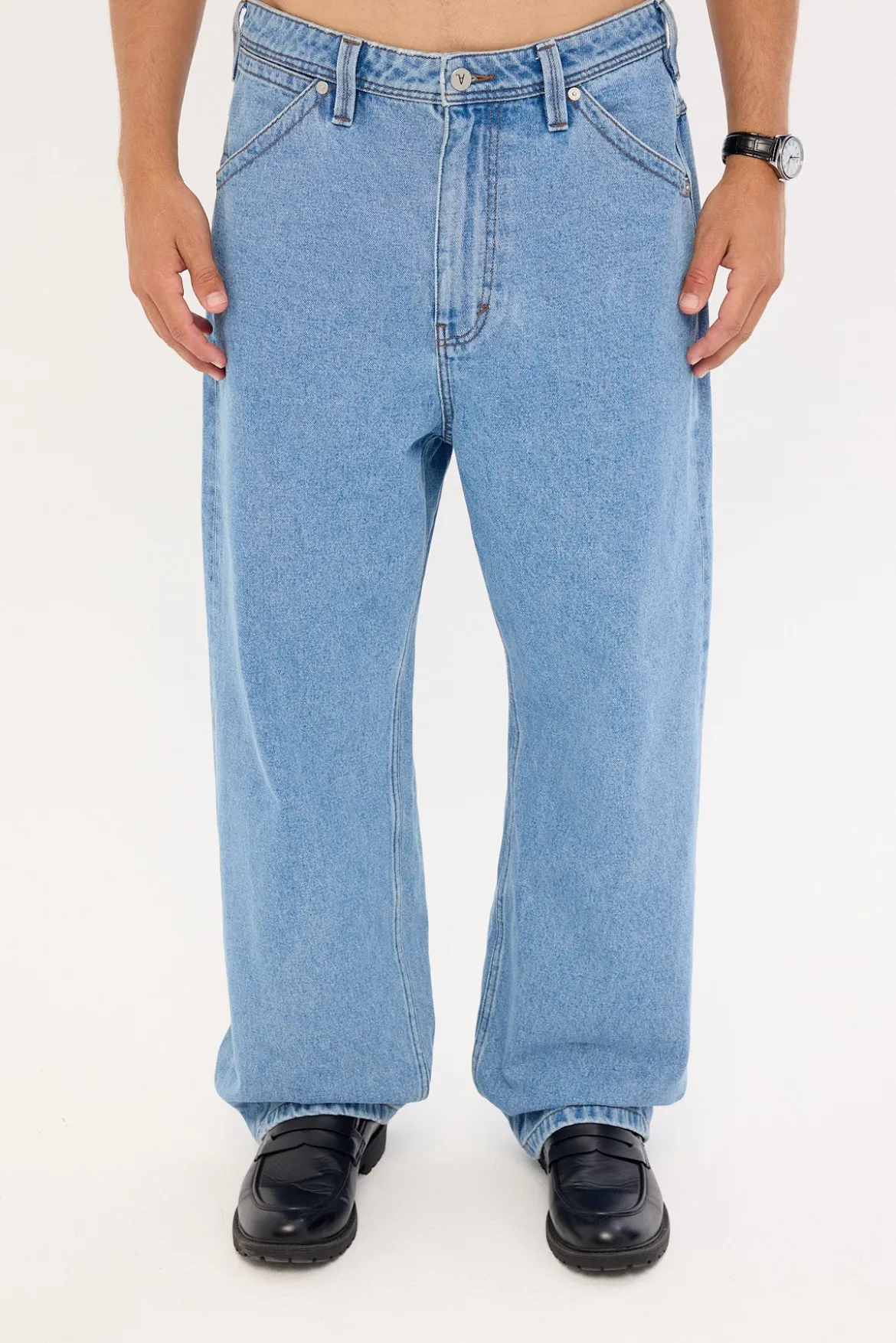A6 Big Baggy Corey RCY Jean Mid Blue