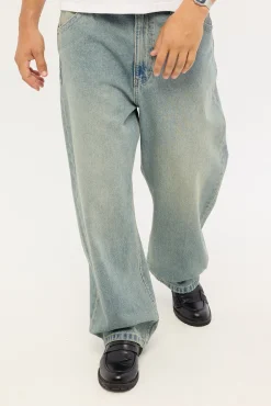 A6 Big Baggy Jean Carson Green/Blue