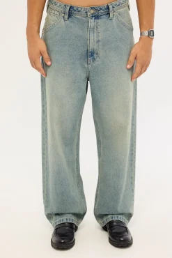 A6 Big Baggy Jean Carson Green/Blue