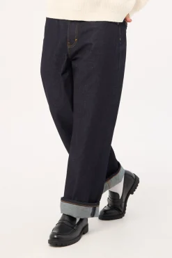 A6 Big Baggy Jean Scout Raw Indigo