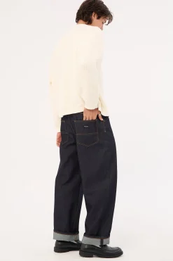 A6 Big Baggy Jean Scout Raw Indigo