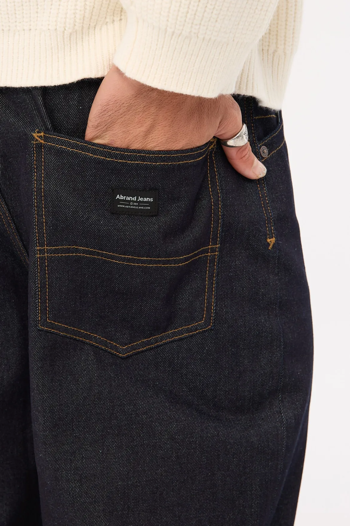 A6 Big Baggy Jean Scout Raw Indigo