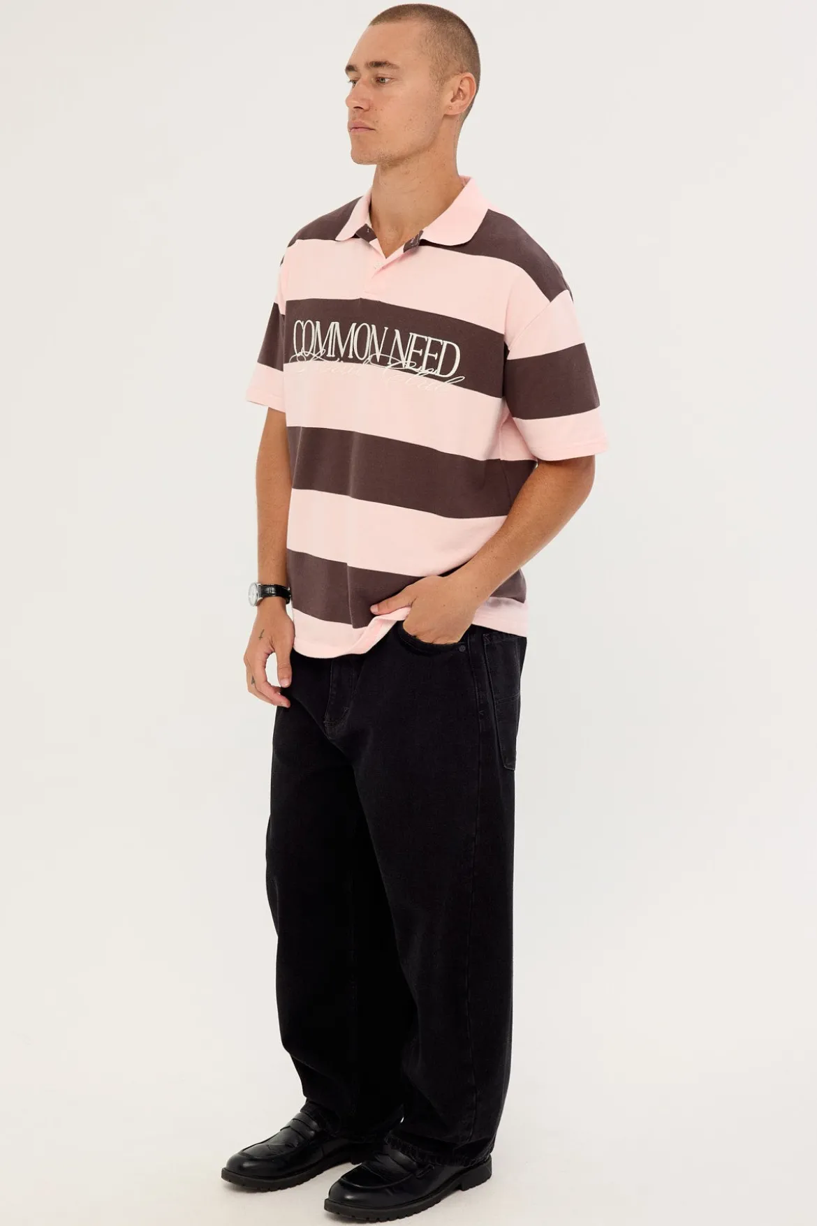 A6 Big Cocoon Jean Skyler Washed Black
