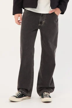 A5 Big Stitch Jean Frank Washed Black