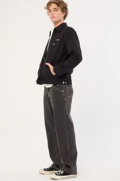 A5 Big Stitch Jean Frank Washed Black