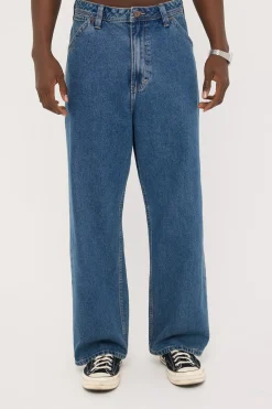 A6 Brett Big Baggy Jean Mid Vintage Indigo