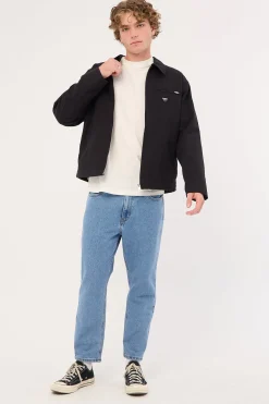 A3 Crop Jean Simon Bleach Vintage Indigo
