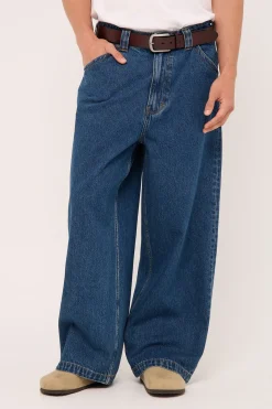 A7 Gavin Mega Baggy Jean Mid Vintage Indigo