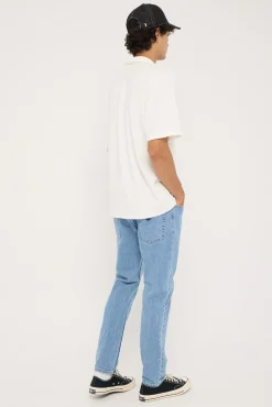 A2 Slim Jean Simon Bleached Vintage Indigo
