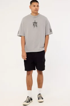Absolute Loopback Street Tee Pigment Limestone