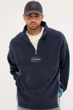 Aero Quarter Zip Polar Fleece Sweater