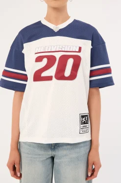 Aether V Neck Jersey White