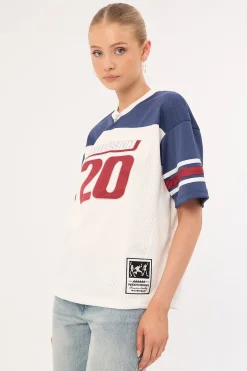 Aether V Neck Jersey White