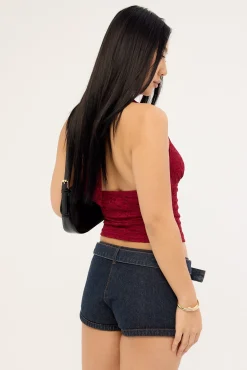 Afterglow Mini Short Dark Denim