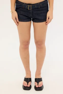 Afterglow Mini Short Dark Denim
