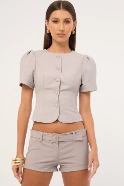 Afterglow Mini Short Grey