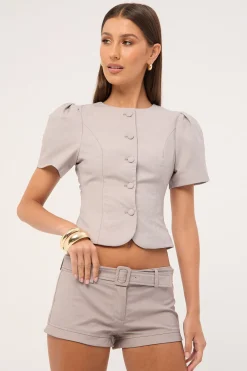 Afterglow Mini Short Grey