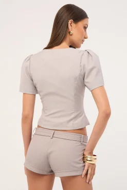 Afterglow Mini Short Grey