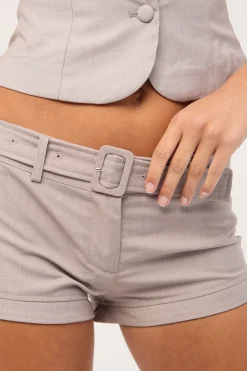Afterglow Mini Short Grey