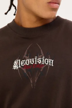 Akuma Oversize Super Heavy Tee Coffee Brown