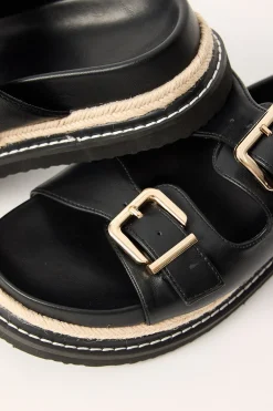 Alder Sandal Black
